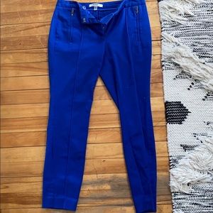 DKNYC cobalt blue ankle length skinny pants size 4
